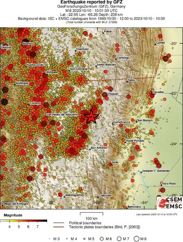 m6.0 earthquake jujuy argentina october 10 2023 emsc rs