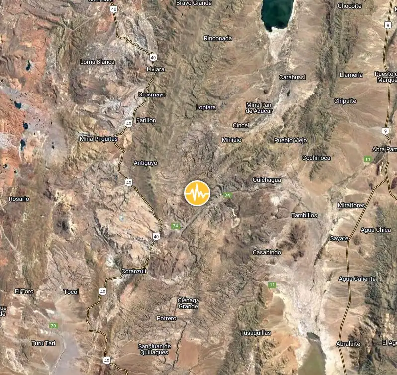 m6.0 earthquake jujuy argentina october 10 2023 location map bgz