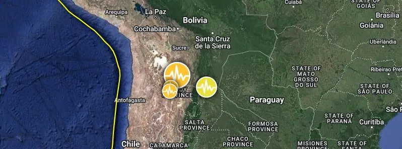 m6.0 earthquake jujuy argentina october 10 2023 location map