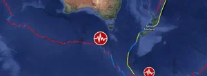 Shallow M6.3 earthquake hits west of Macquarie Island
