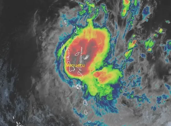 satellite image of tropical cyclone lola at 1300 utc on october 24 2023 f