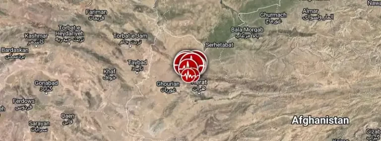 western afghanistan earthquakes october 7 - 15 2023 location map f
