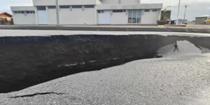 Man missing after falling into a ground crack in Grindavik, Iceland