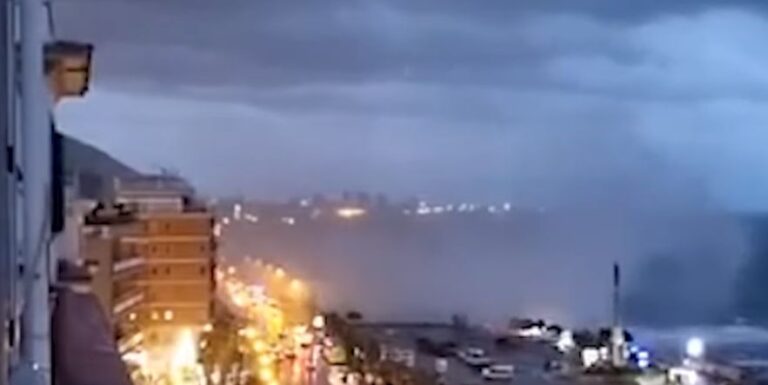 Salerno witnesses up to 20 waterspouts in a day, with three making landfall, Italy