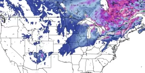 Major lake-effect snow event expected in Great Lakes region, threatening road closures and power outages