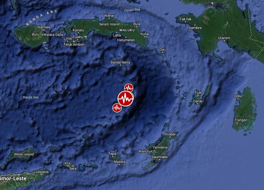 m6.1 banda sea indonesia earthquake november 10 2023 z