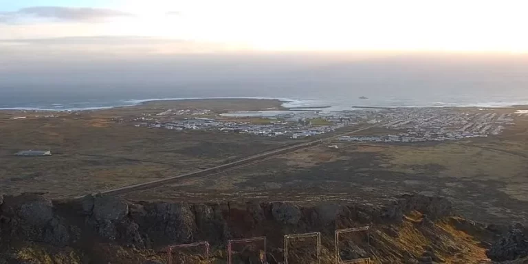 mt thorbjorn look south toward grindavik 1510z november 13 2023