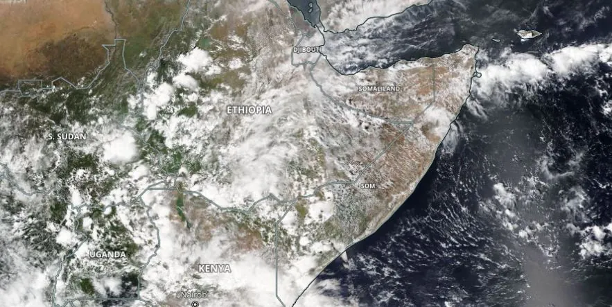 satellite image of horn of africa on november 3 2023
