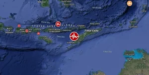 M6.2 earthquake hits Timor region, Indonesia