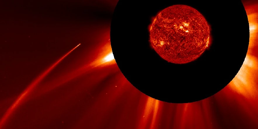 Big comet makes close approach to the Sun