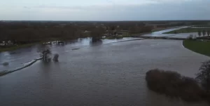 Flood warnings issued as rivers in the Netherlands swell to record highs