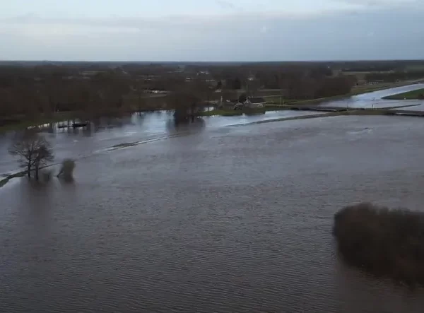 Flood warnings issued as rivers in the Netherlands swell to record highs
