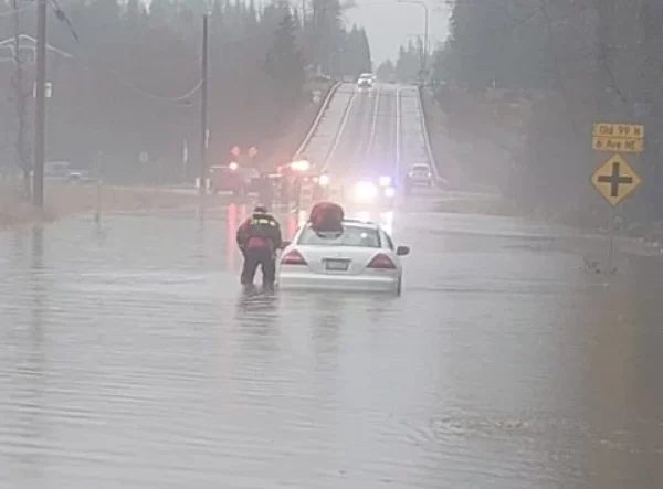 Strong atmospheric river drops record rainfall in the Pacific Northwest, U.S.