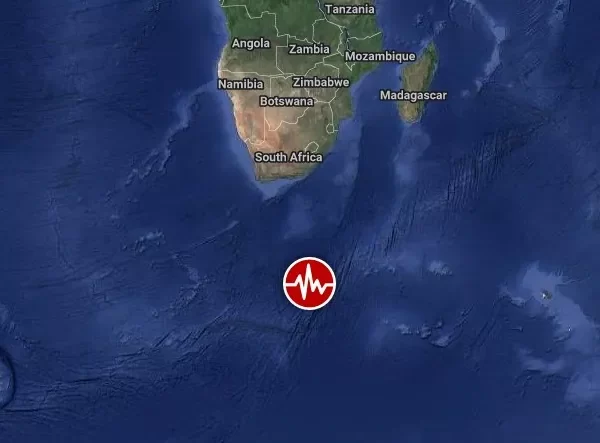 m6.1 earthquake south of africa december 22 2023
