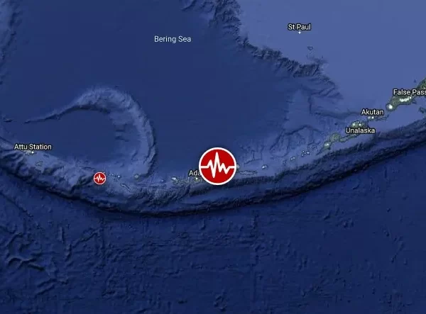 m6.3 earthquake alaska december 21 2023 location map