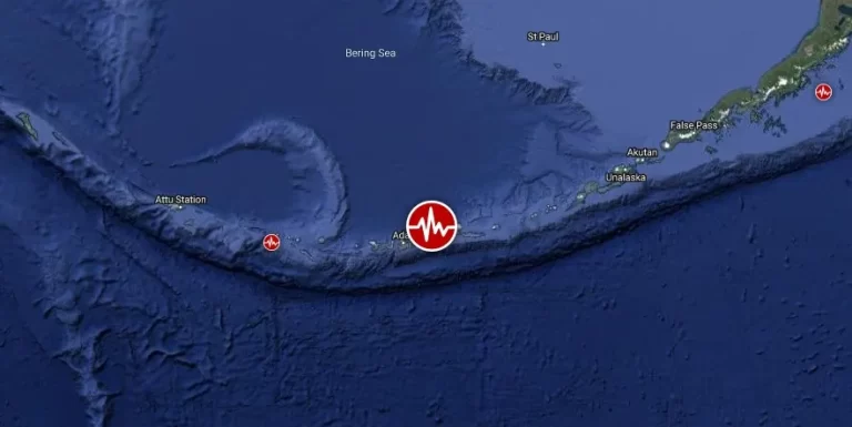 m6.3 earthquake alaska december 21 2023 location map