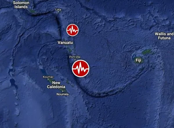 m7.1 earthquake vanuatu december 7 2023 location map f