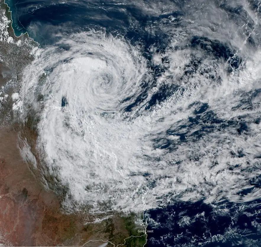 satellite image of tropical cyclone jasper at 0520 utc on december 11 2023 close
