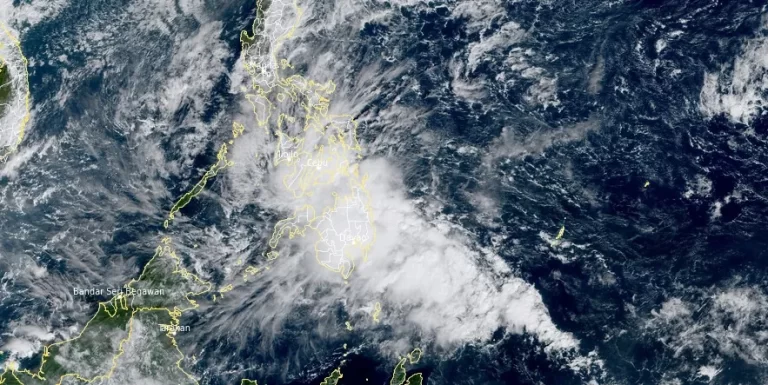 satellite image of tropical storm jelawat (kabayan) at 0120 UTC on december 18 2023