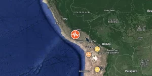 Strong M6.2 earthquake hits southern Peru