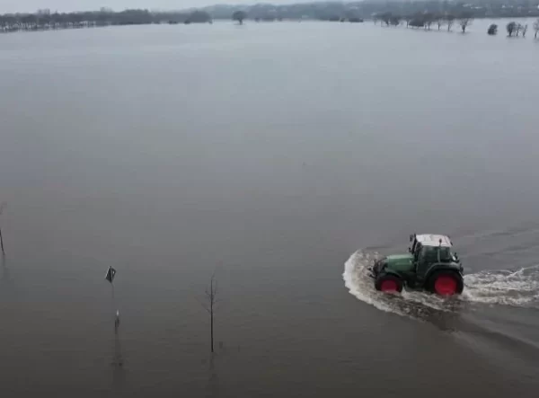 Lower Saxony battles severe flooding, extensive agricultural damage, Germany