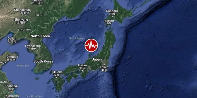 M7.4 earthquake honshu japan janauary 1 2024 location map