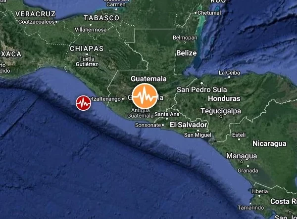 guatemala m6.1 earthquake january 27 2024 location map