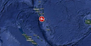 Strong M6.3 earthquake hits Vanuatu