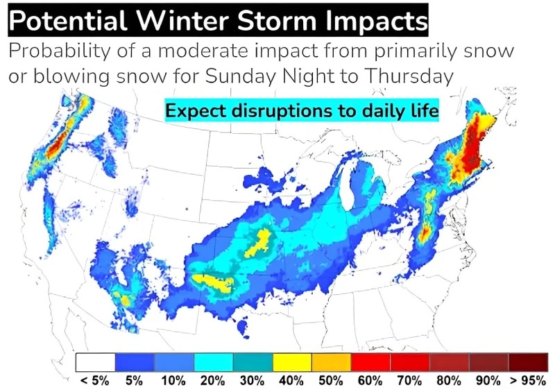 potential winter storm impacts january 7 to 11 2024 sh