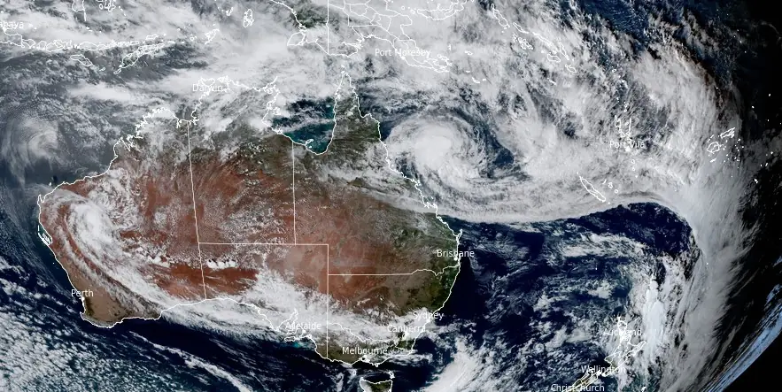 satellite image of tropical cyclone kirrily at 0550 utc on january 24 2024