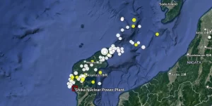 Shika Nuclear Power Plant hit by 3 m (9.8 feet) tsunami waves after M7.6 earthquake on January 1