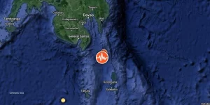 M6.7 earthquake hits near Talaud Islands, Indonesia