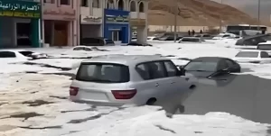 Intense hailstorms hit UAE after cloud seeding operations