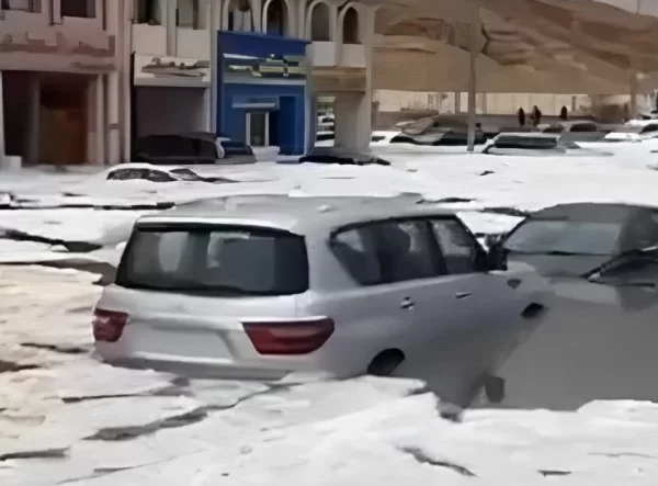 Heavy rains and intense hailstorms hit UAE after cloud-seeding operations