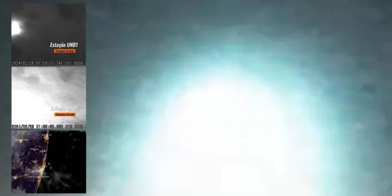Large fireball explodes over Recife, Brazil