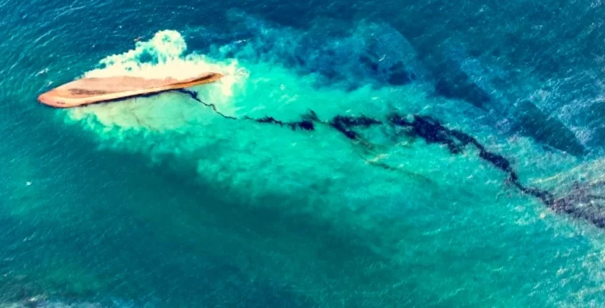 Oil spill from Tobago spreads over 160 km towards Grenada's marine area