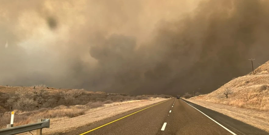 Series of devastating out-of-control wildfires hit Texas Panhandle, causing evacuations, temporary closure of critical nuclear weapons facility, U.S.