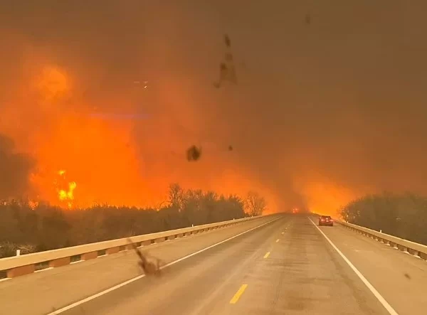 Smokehouse Creek Fire rapidly grows to second-largest wildfire in history of Texas