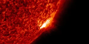 Long-duration M5.1 solar flare erupts from Region 3575