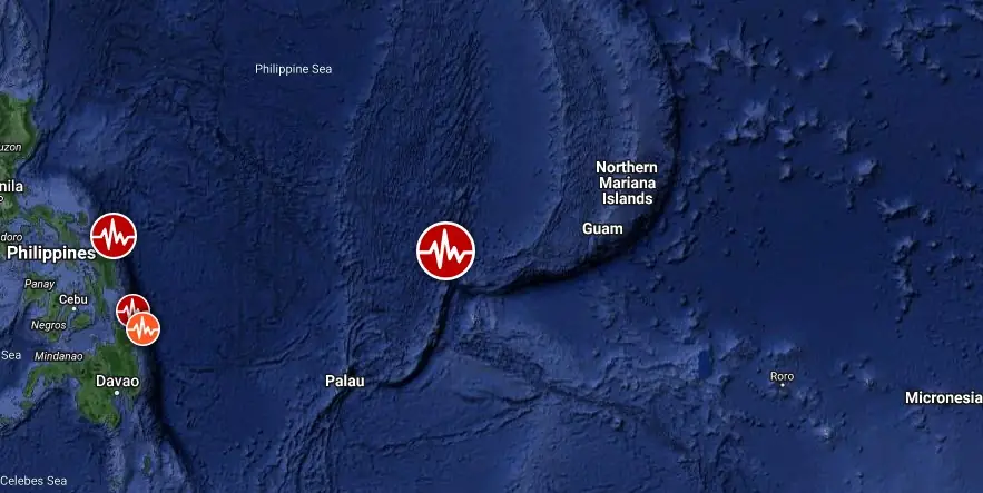 micronesia earthquake m6.0 february 14 2024