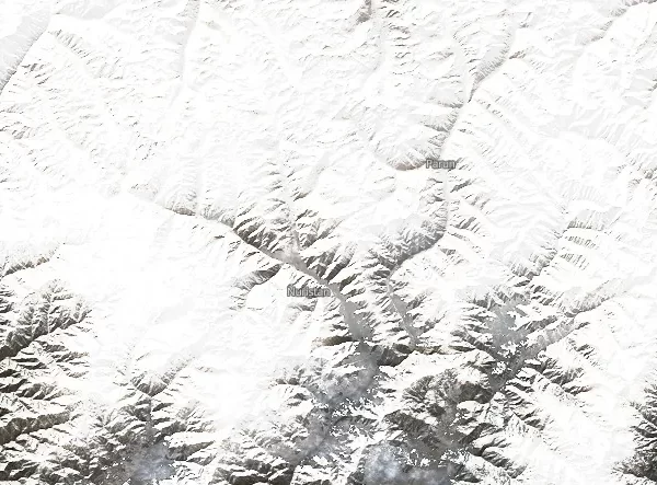 nuristan afghanistan satellite image february 12 2024