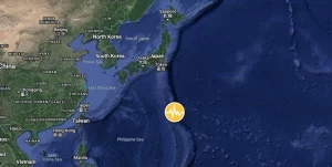 M6.3 earthquake hits Volcano Islands, Japan region at intermediate depth