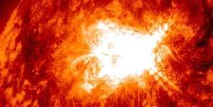 Two X-class solar flares – X1.8 and X1.7 erupt from Region 3590