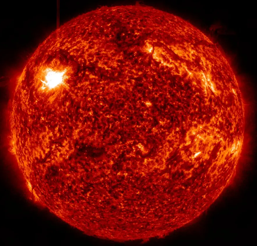 x1.8 solar flare february 21 2024 bg