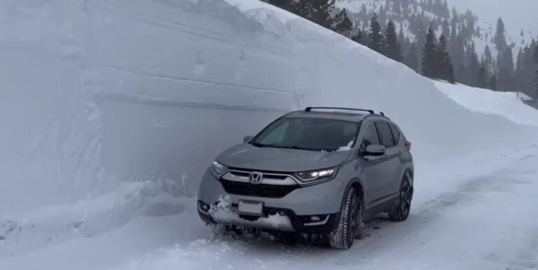 Impressive snowfall totals in California ahead of new winter storm