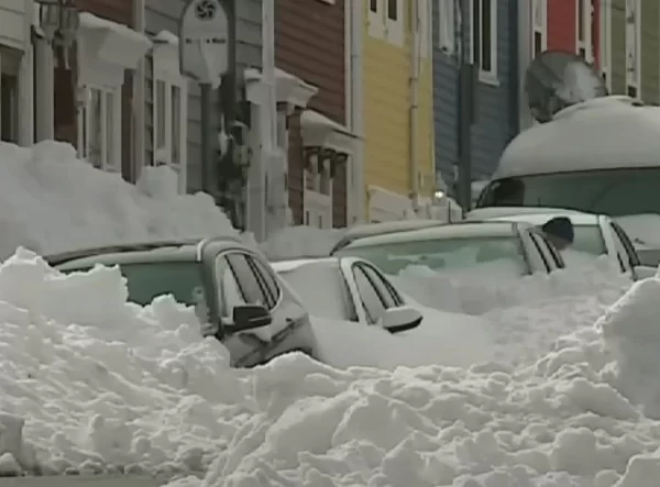 Newfoundland breaks daily March snowfall record, Canada