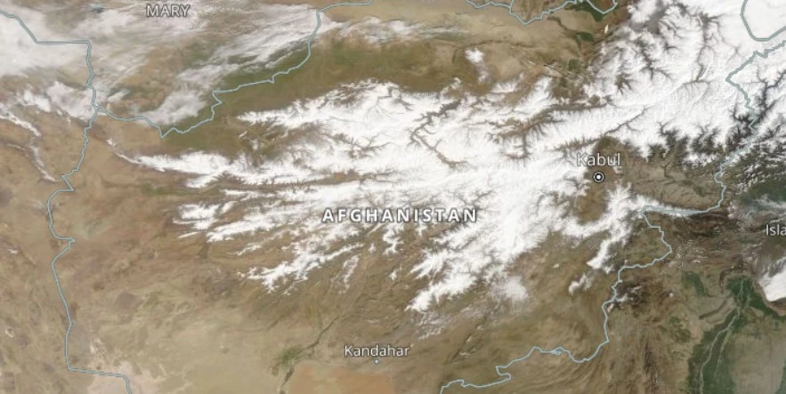 afghanistan snow march 14 2024 terra modis