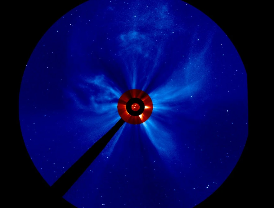 cme produced by x1.1 solar flare on march 23 2024