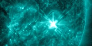 Strong M7.4 solar flare erupts from AR 3599, producing CME