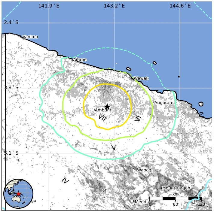 papua new guinea m6.9 earthquake march 23 2024 usgs epe